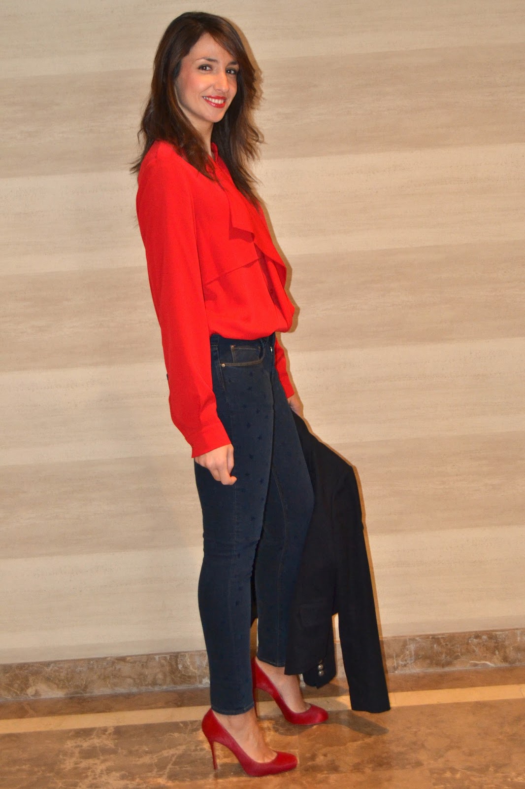 Aplicado dentro de poco fotografía Blusa Rojo Valentino - El Blog de Silvia