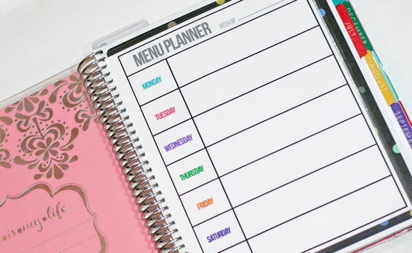 Custom homework planner