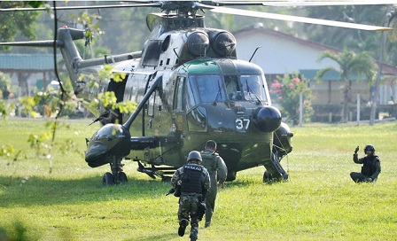 " Ops Daulat" yang dilancarkan pihak keselamatan negara ke atas