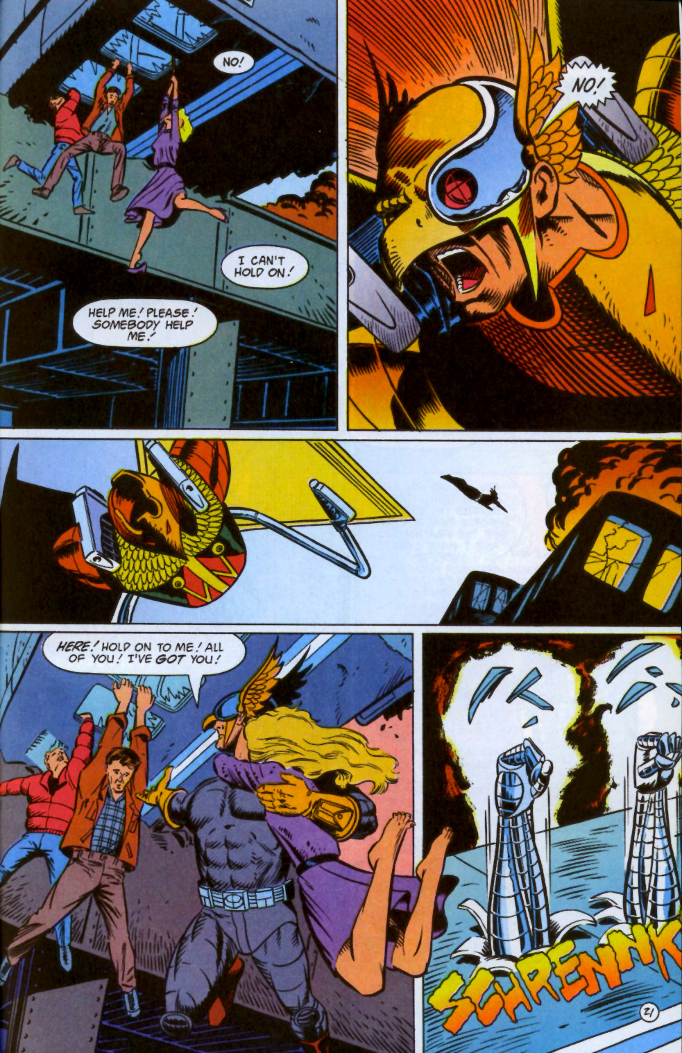 Read online Hawkworld (1990) comic -  Issue #19 - 22