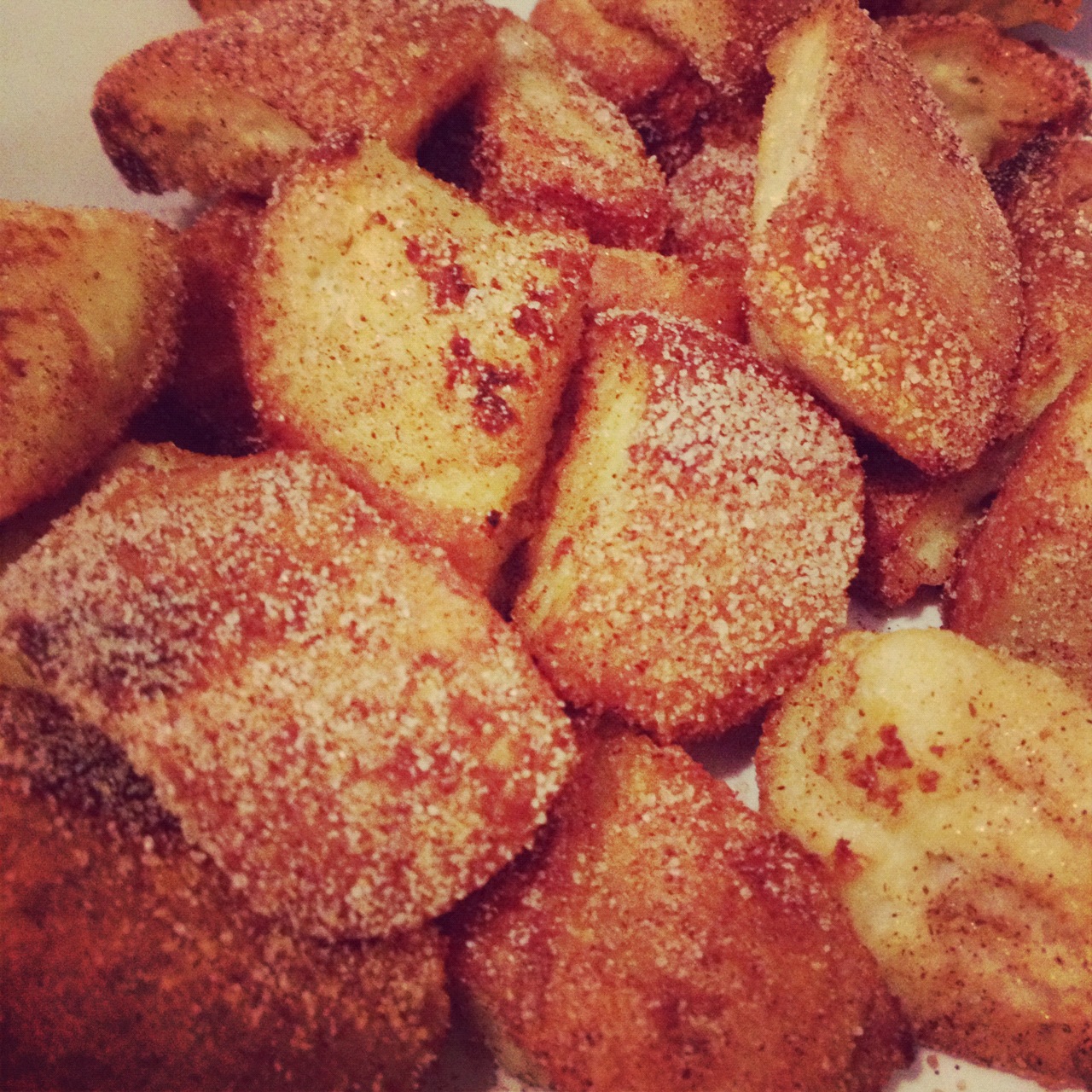 my new sweet carolina saturday brunch cinnamon & sugar french toast bites