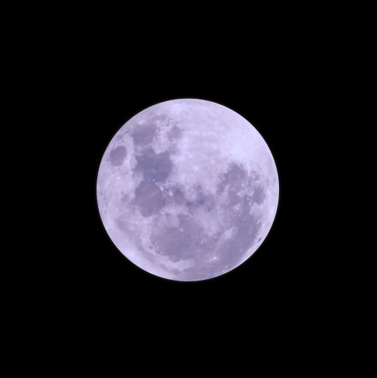 Vector e imagen normal de la luna de tipo realista