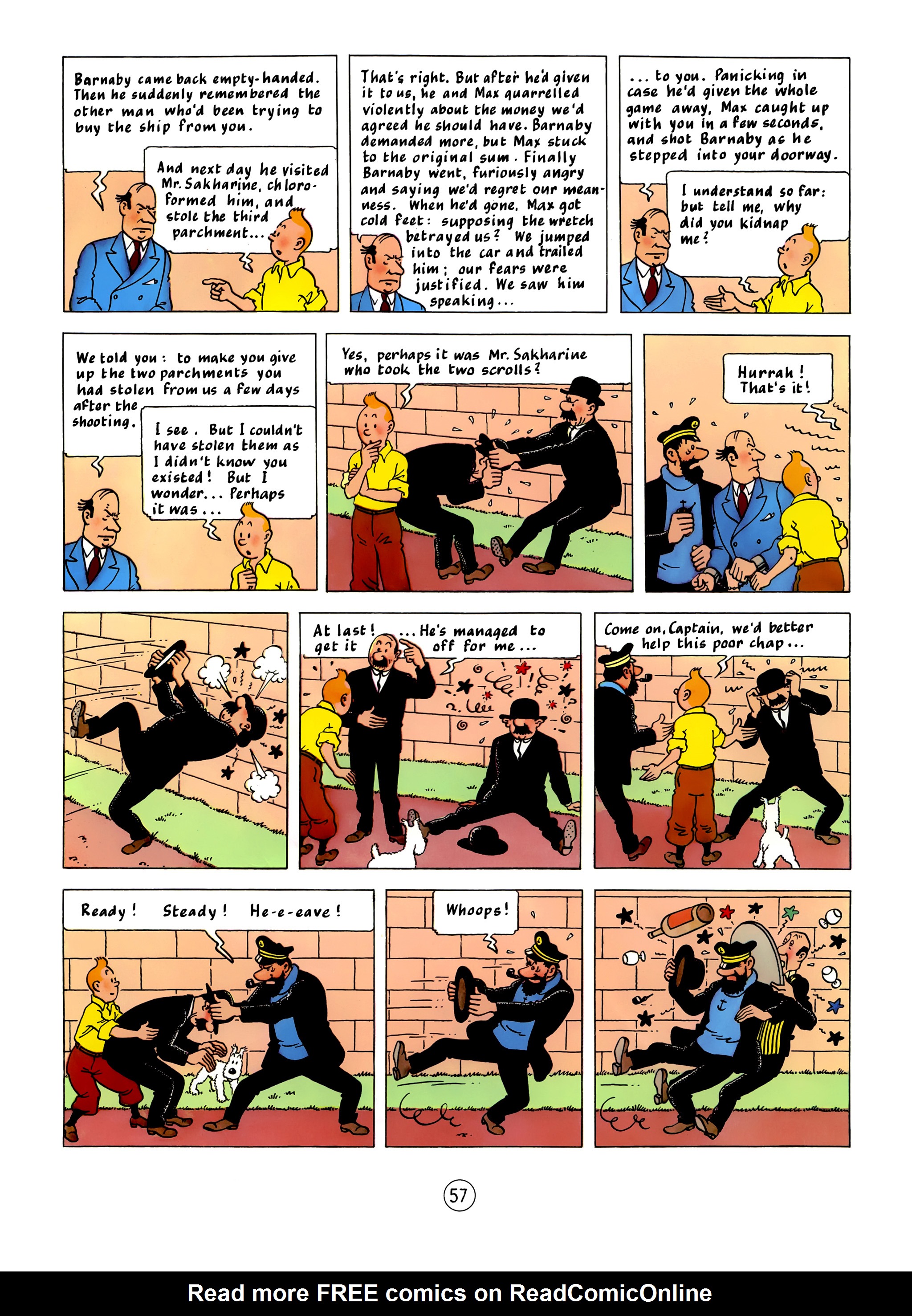 Read online The Adventures of Tintin comic -  Issue #11 - 60
