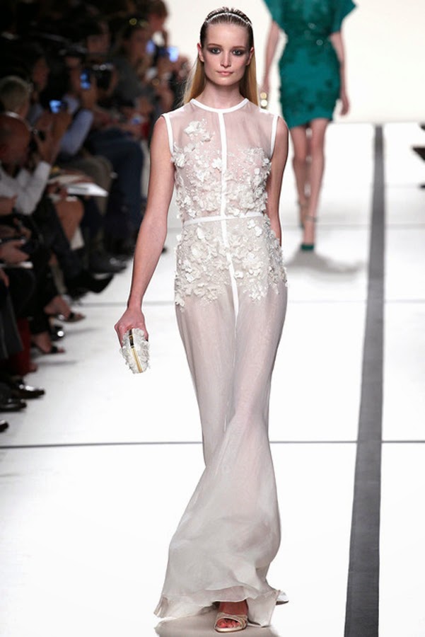 According To Jerri: Elie Saab x Paris Fashion Week Spring Summer 2014 ...