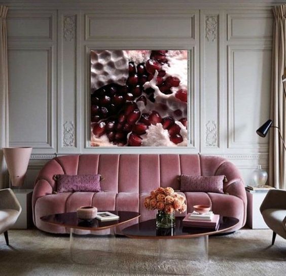Eye For Design Decorating Your Interiors With Pink And Grey