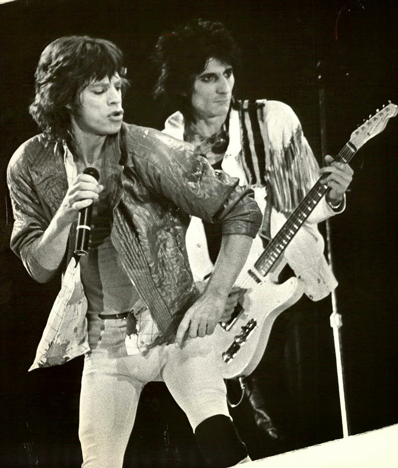 Yesterdays Papers of The Rolling Stones Concert Previews & Concert