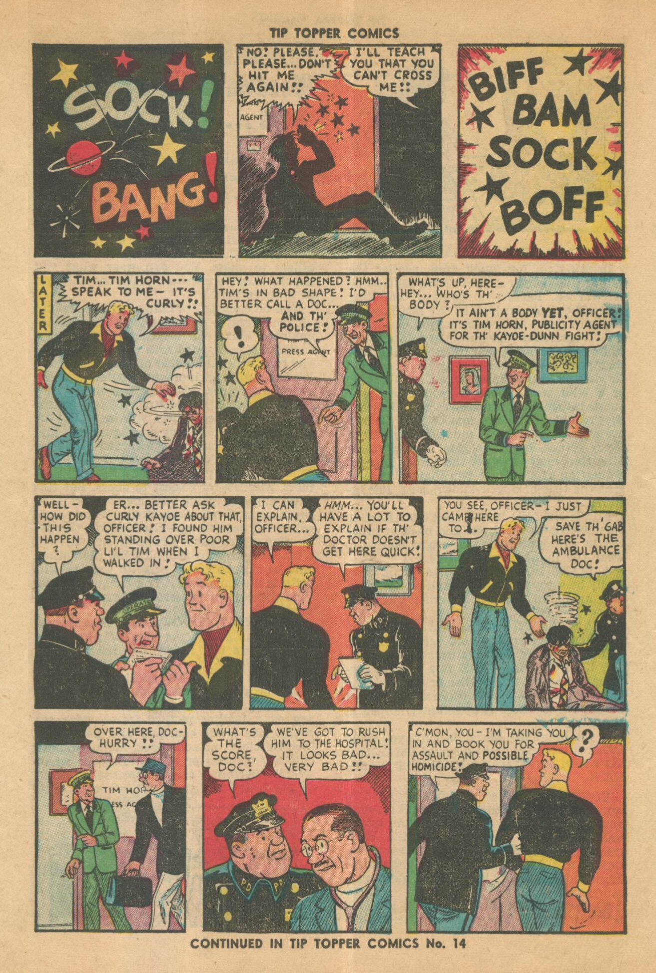 Read online Tip Topper Comics comic -  Issue #13 - 26