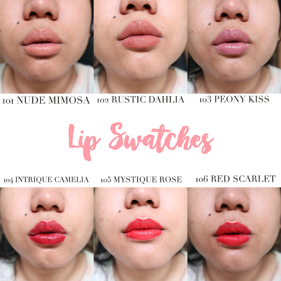 rubiena lip & cheek cream swatches & review
