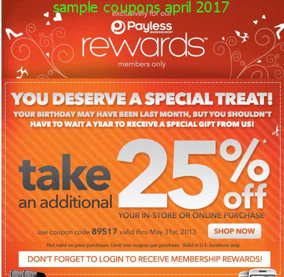 Printable Coupons 2021 Payless Shoes Coupons