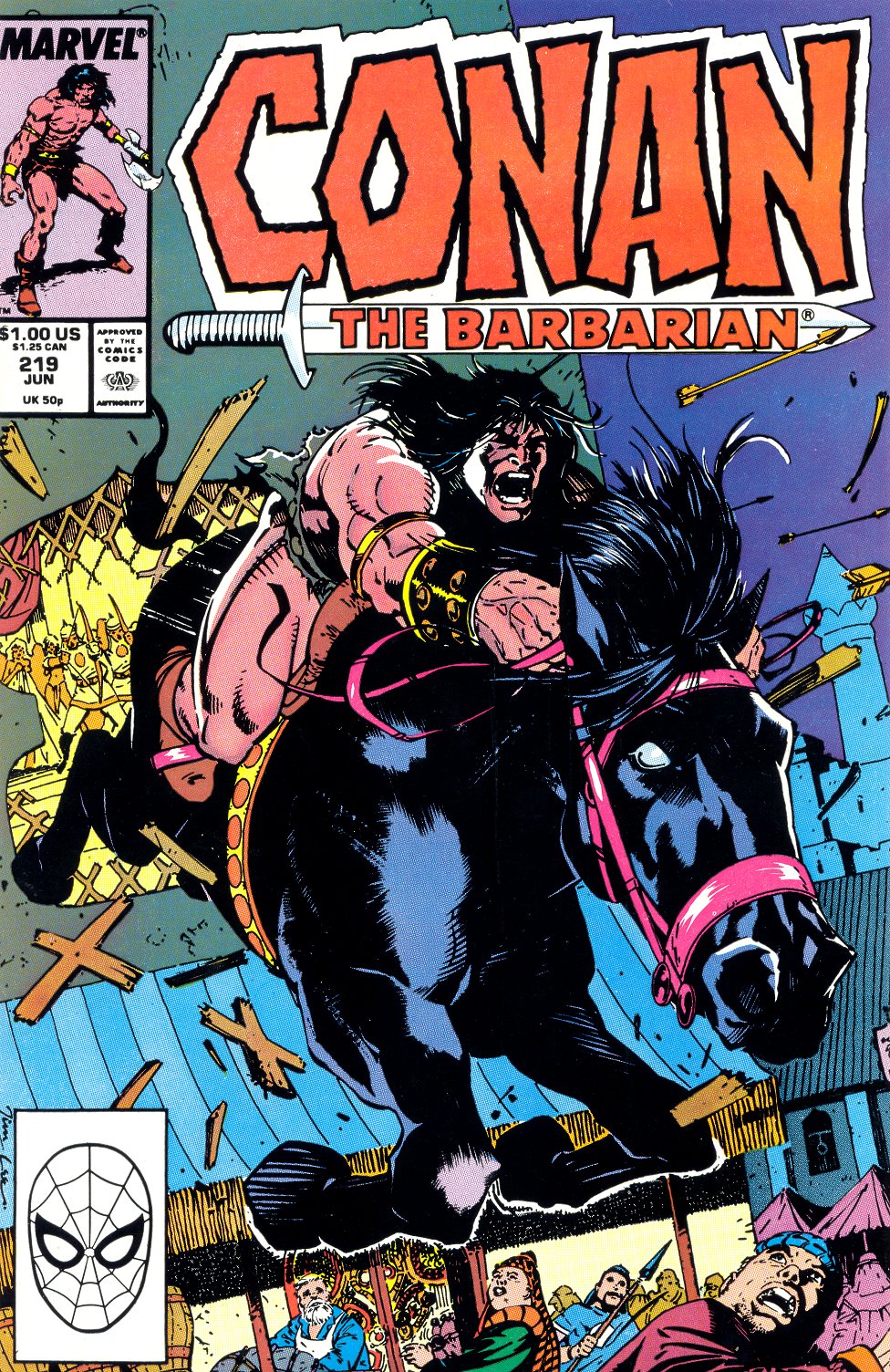 Read online Conan the Barbarian (1970) comic -  Issue #219 - 1