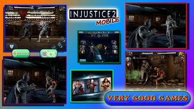 A banner for the review of Injustice 2 Mobile