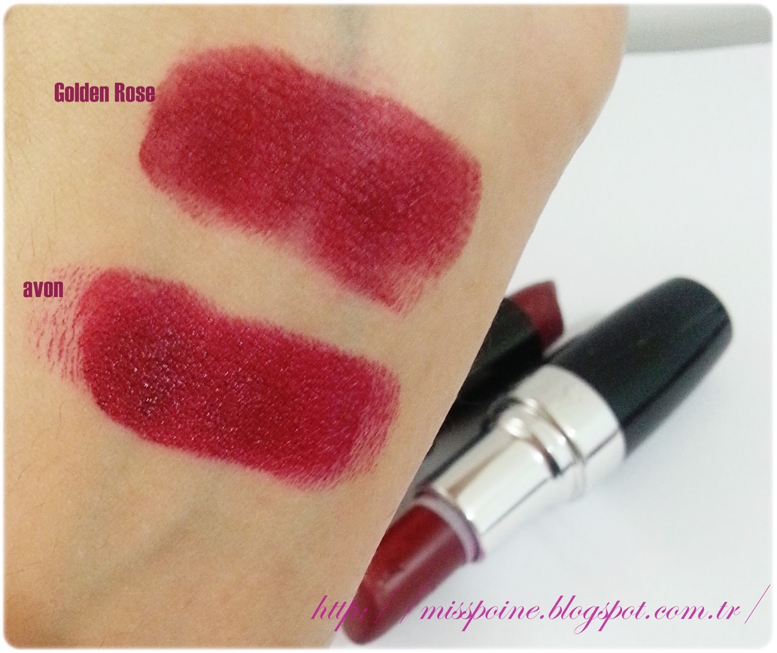 Miss.Poine Golden Rose Velvet Mat Ruj / 20