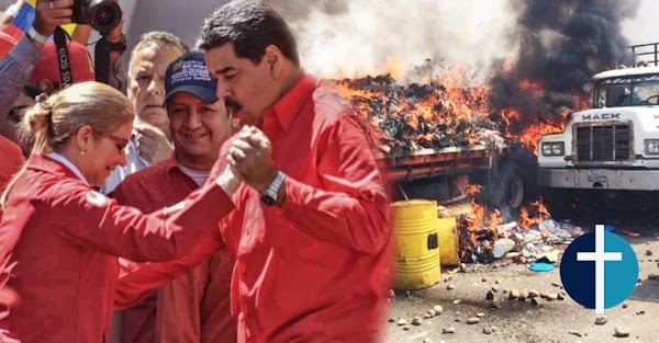 Nicolas Maduro baila mientras en la frontera hay heridos y queman camiones con ayuda Humanitaria. Nicolas Maduro baila mientras en la frontera hay heridos y queman camiones con ayuda Humanitaria.