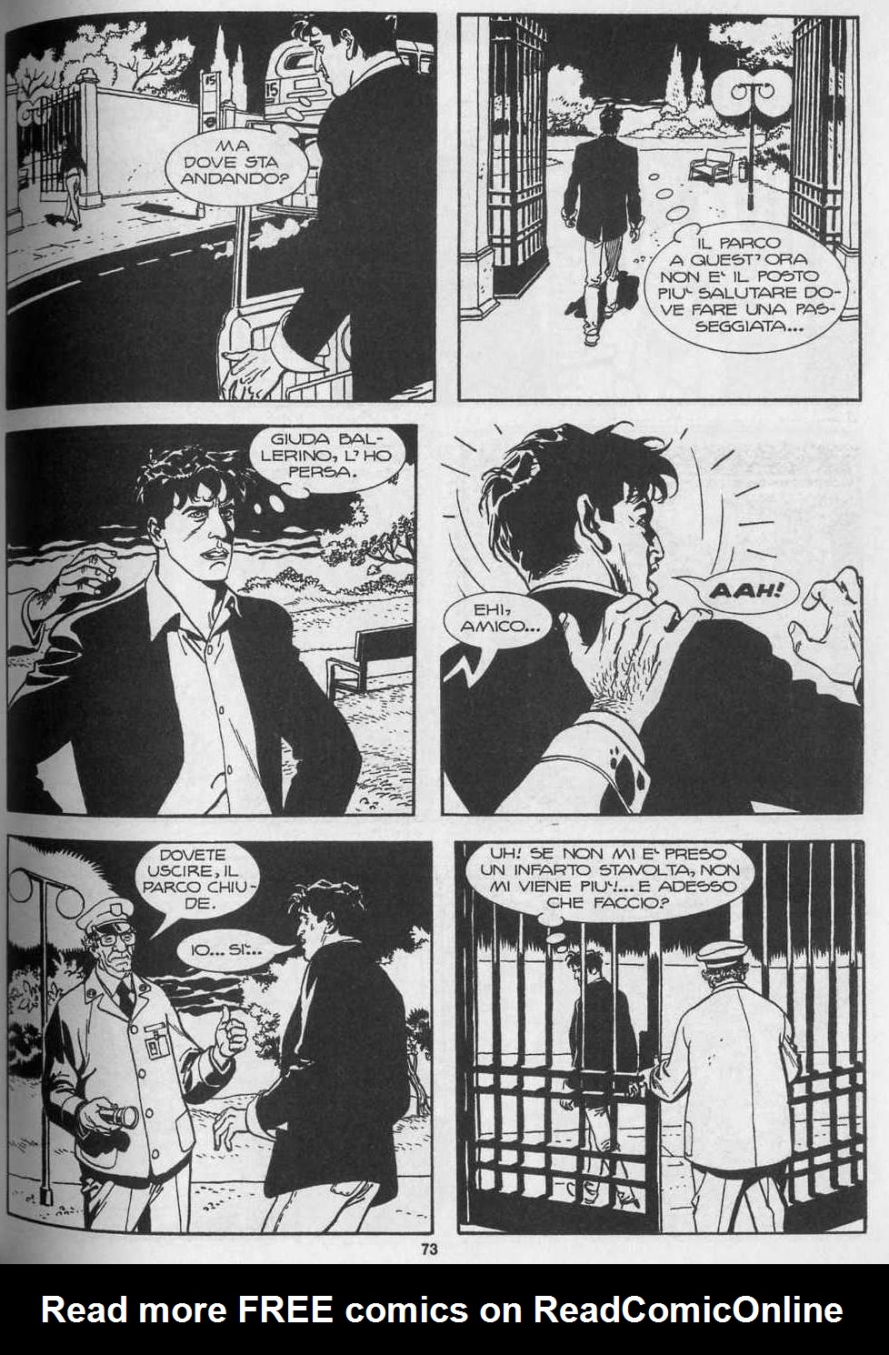 Read online Dylan Dog (1986) comic -  Issue #227 - 70