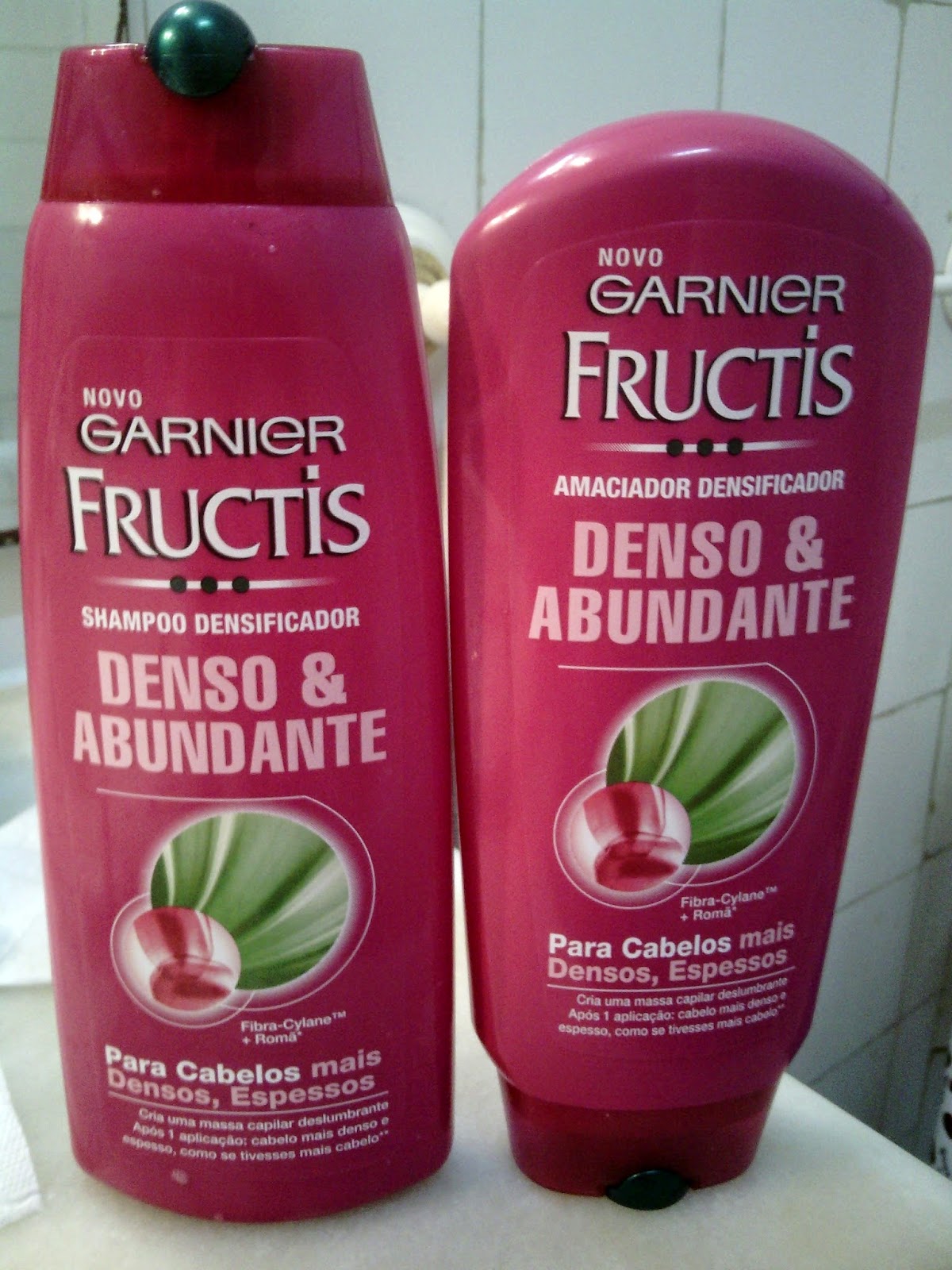 Cabelos 2 Shampoo Garnier Densificador Review A Cerejinha