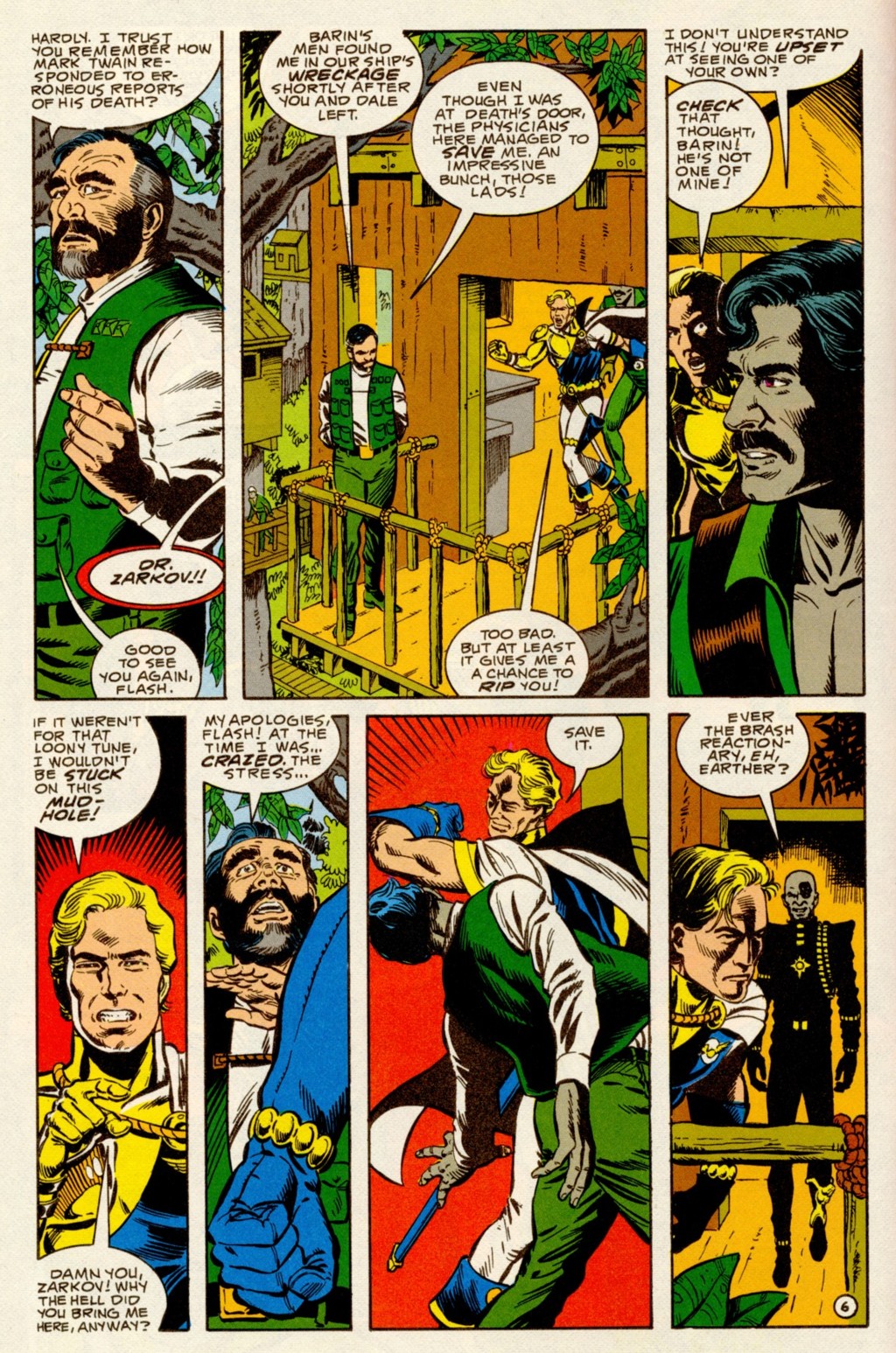 Read online Flash Gordon (1988) comic -  Issue #4 - 7