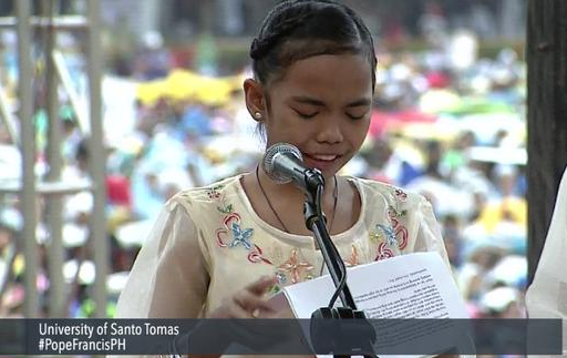 12-year old asked Pope Francis: Why does God allow this to happen?