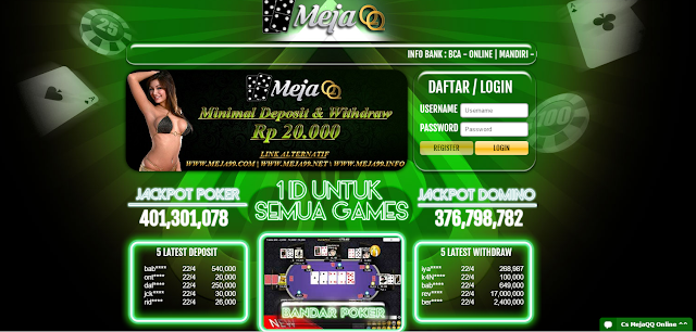 Agen Poker Online | Agen Domino Online | Agen Ceme Online Mejaqq adalah Agen Bandarq Terbesar di Asia Agen Poker Online | Agen Domino Online | Agen Ceme Online Mejaqq adalah Agen Bandarq Terbesar di Asia