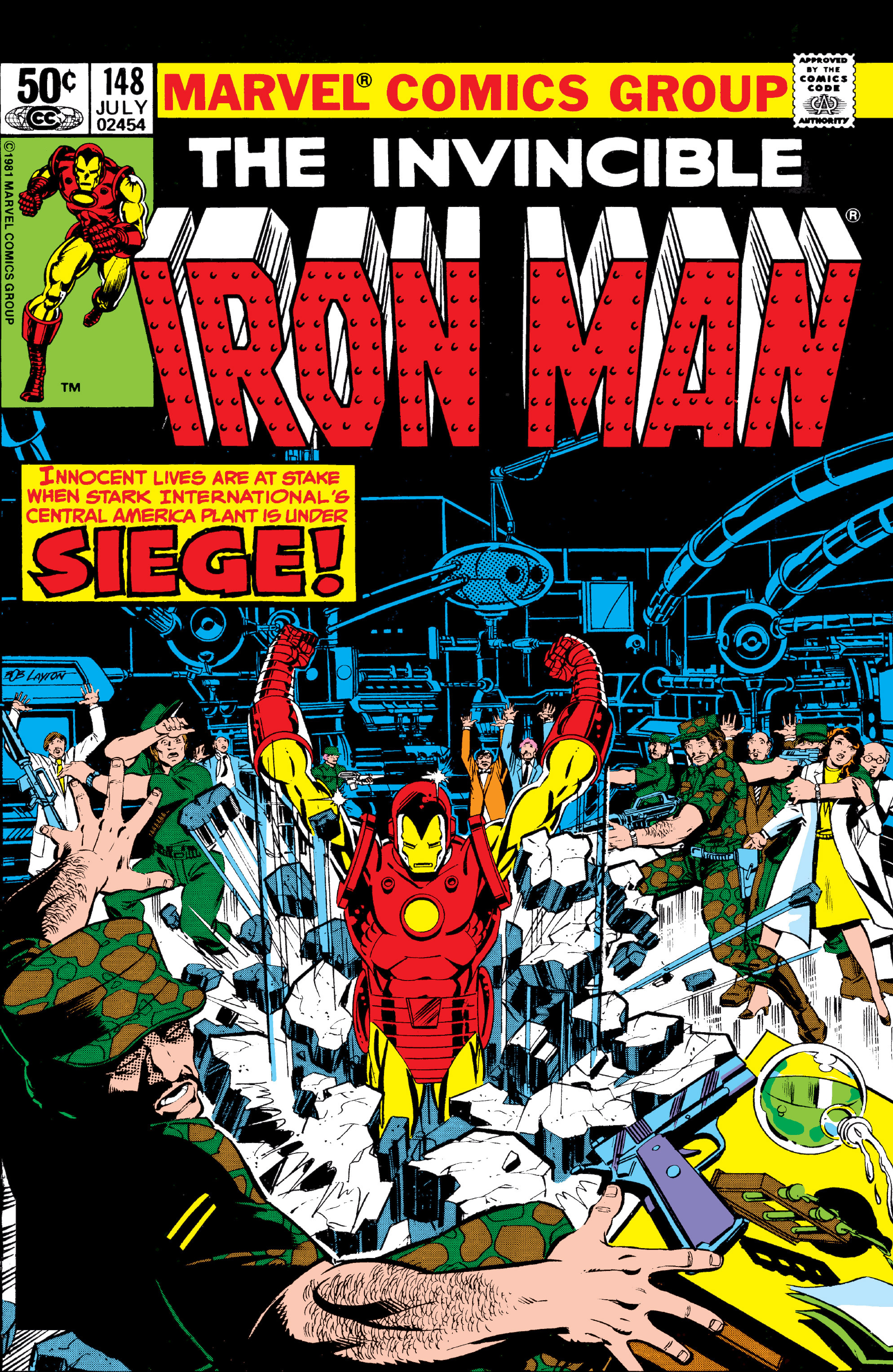 Read online Iron Man (1968) comic -  Issue #148 - 1