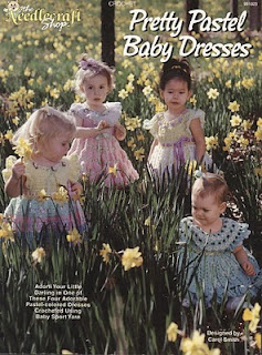 Crochet Pretty Pastel Baby Dresses
