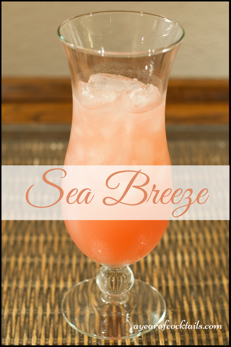 Sea Breeze A Year of Cocktails