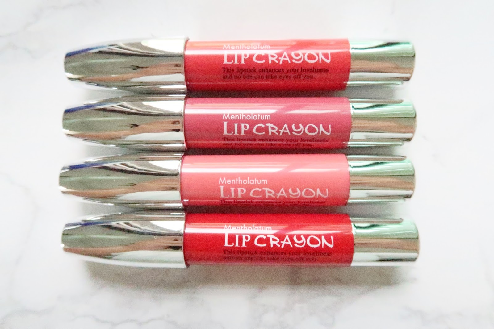 Mentholatum's New Lip Crayon Lip Balm Moisturises & Colours Your Lips