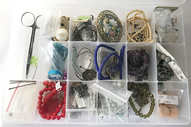 How To Make Bead box Organiser