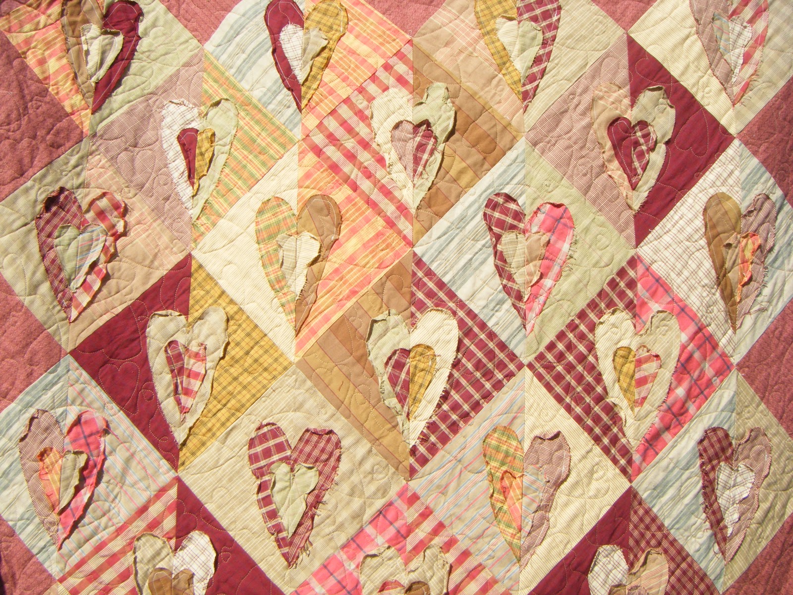 Mrs. Robison's Blog Mended Hearts Quilt