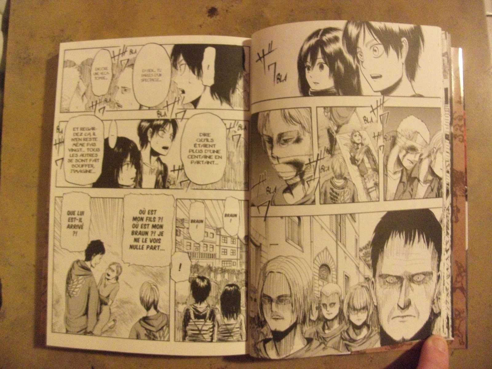 Nos achats mangas/animes.: L'Attaque des Titans / Shingeki no Kyojin.