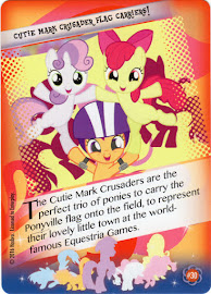 My Little Pony CMC Flag Carriers! Equestrian Friends Trading Card