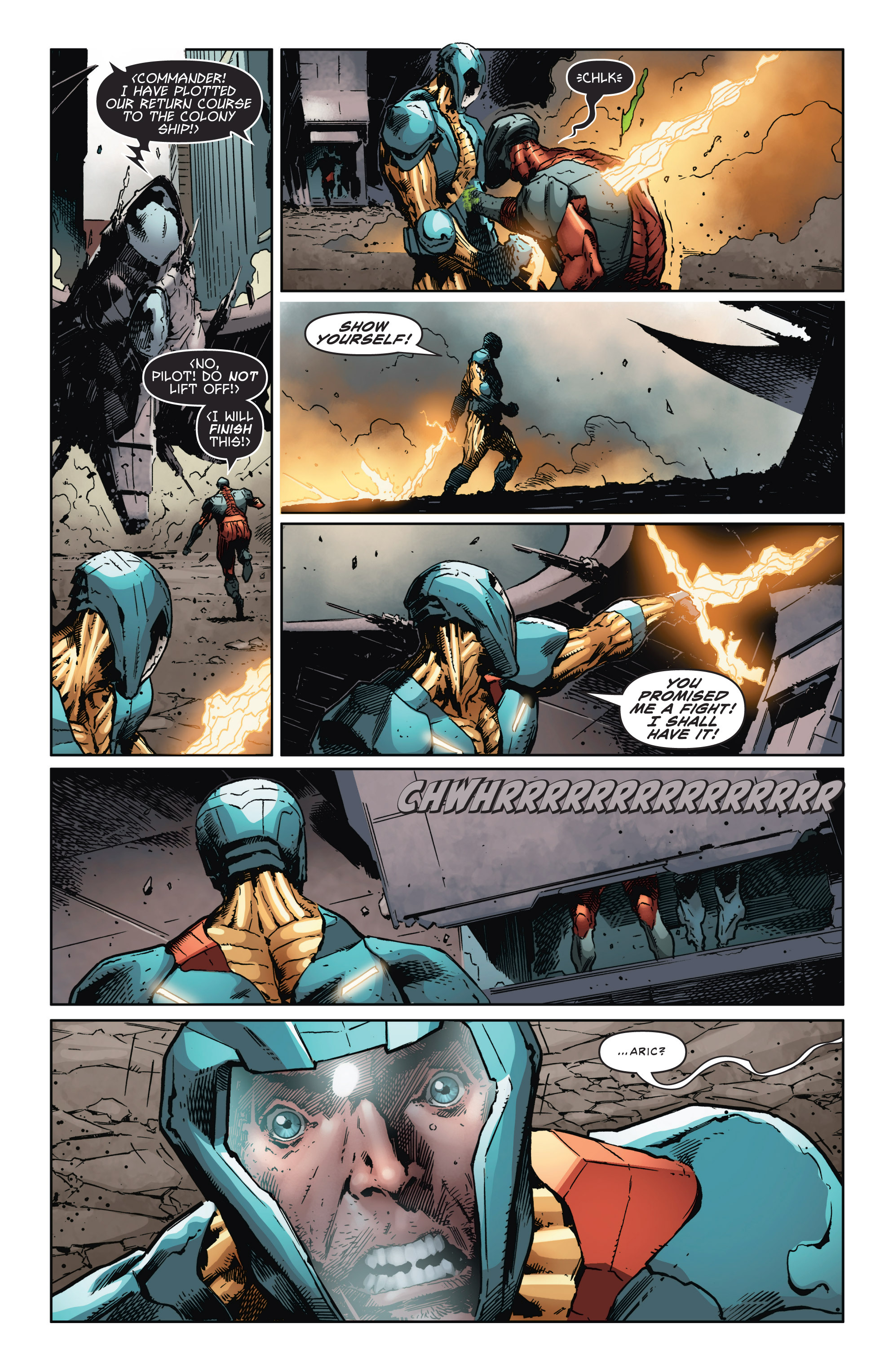 Read online X-O Manowar (2012) comic -  Issue #9 - 23
