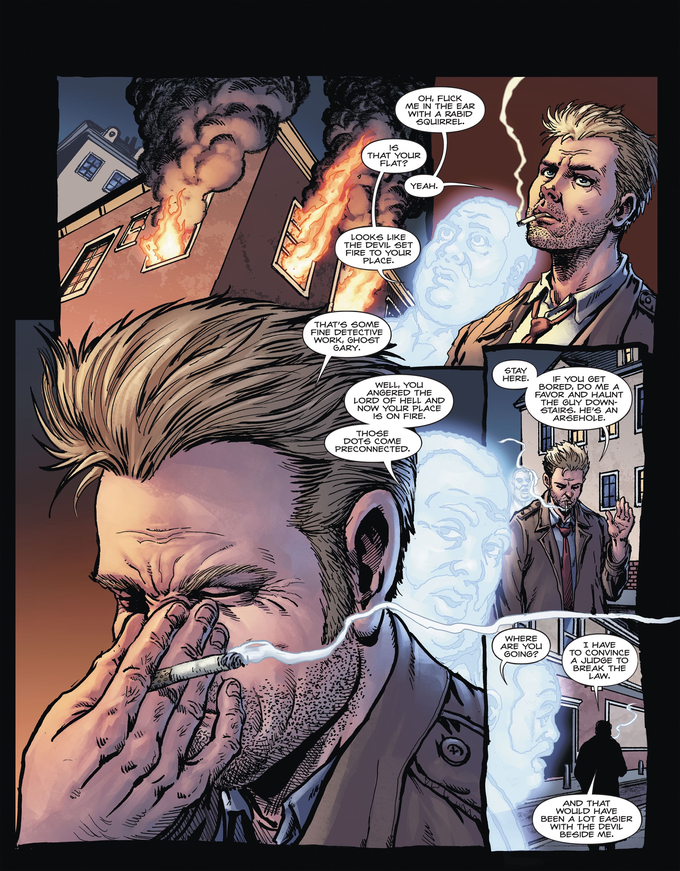 Read online Hellblazer: Rise and Fall comic -  Issue #2 - 30