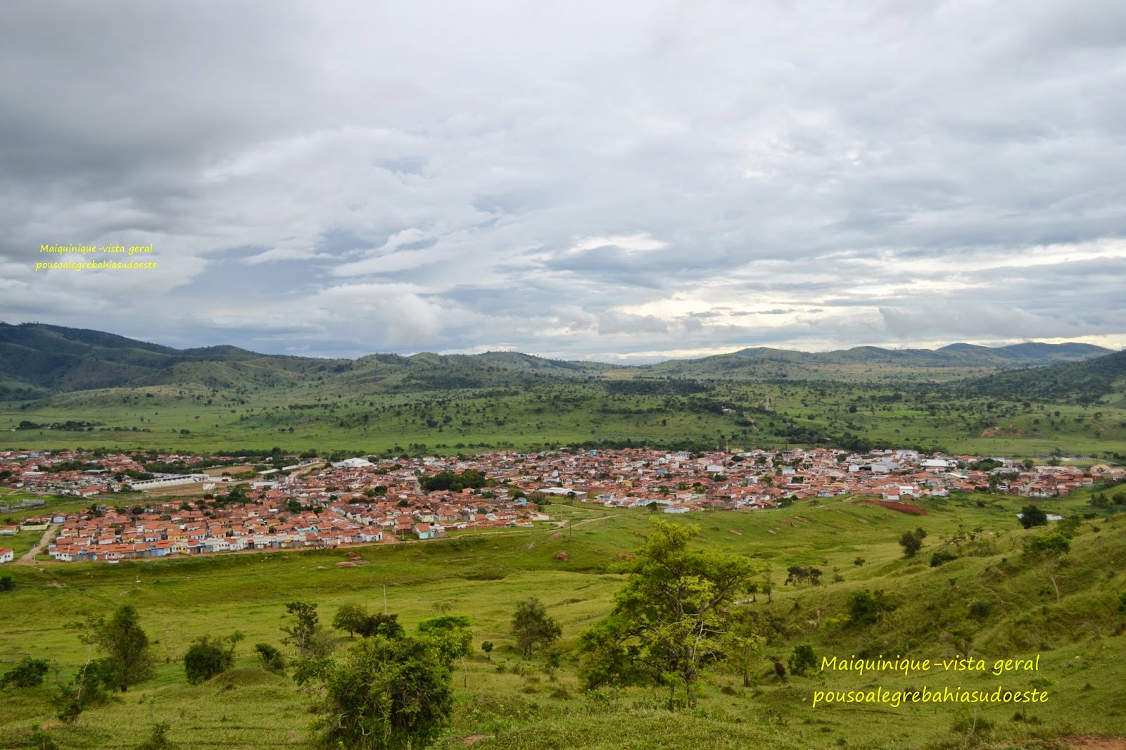 POUSO ALEGRE BAHIA MAIQUINIQUEVISTA GERAL DA CIDADE