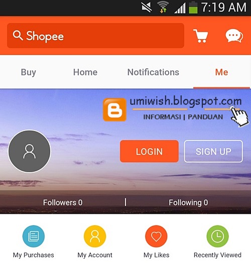 Cara Daftar & Login Shopee Malaysia / Indonesia