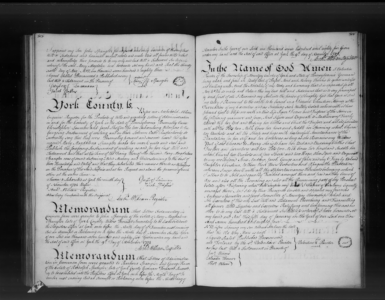 GeneaMusings Amanuensis Monday Post 199 Will of Mary Magdalena