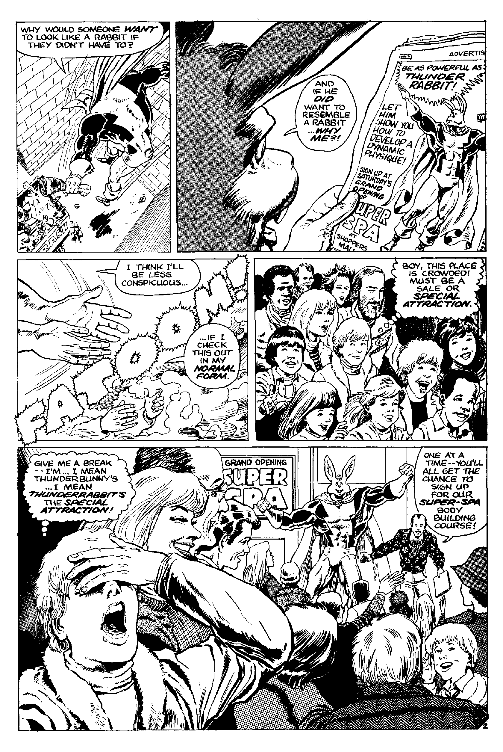 Read online Thunderbunny comic -  Issue #6 - 4