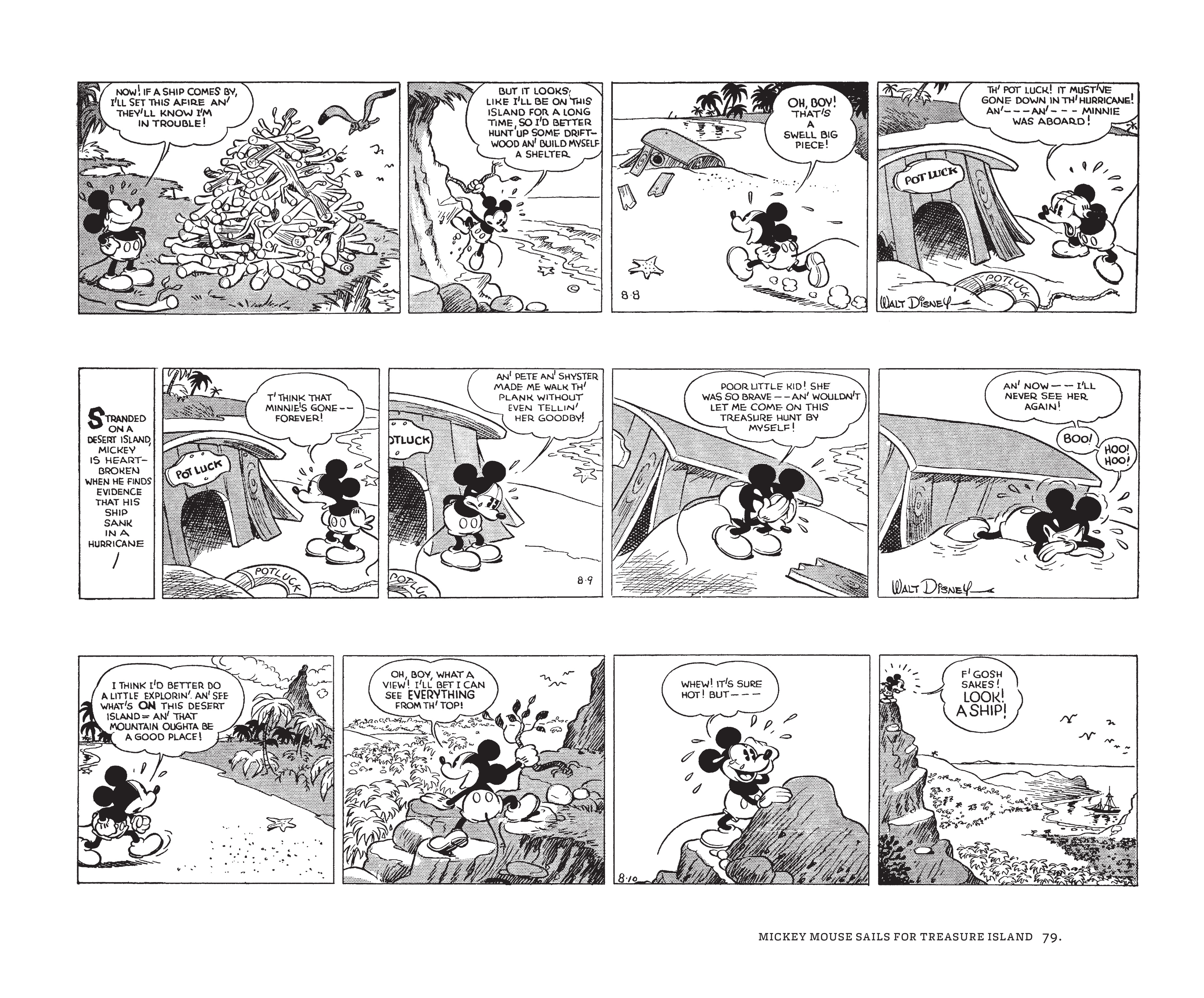 Read online Walt Disney's Mickey Mouse by Floyd Gottfredson comic -  Issue # TPB 2 (Part 1) - 79