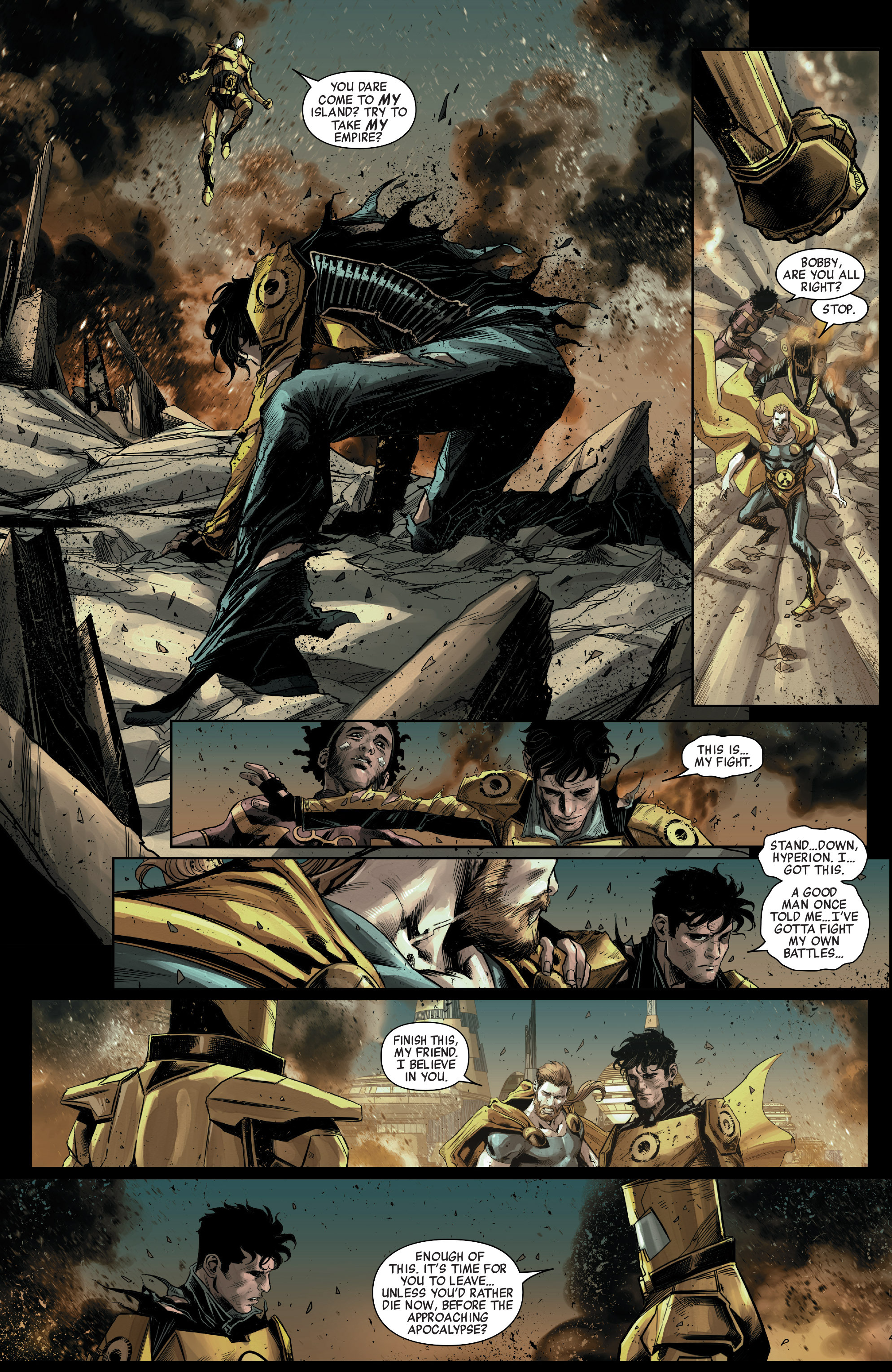 Read online Avengers World comic -  Issue #19 - 19