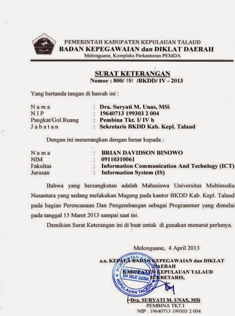 Pengertian dan Contoh Surat Keterangan 2018 Januari 2018 