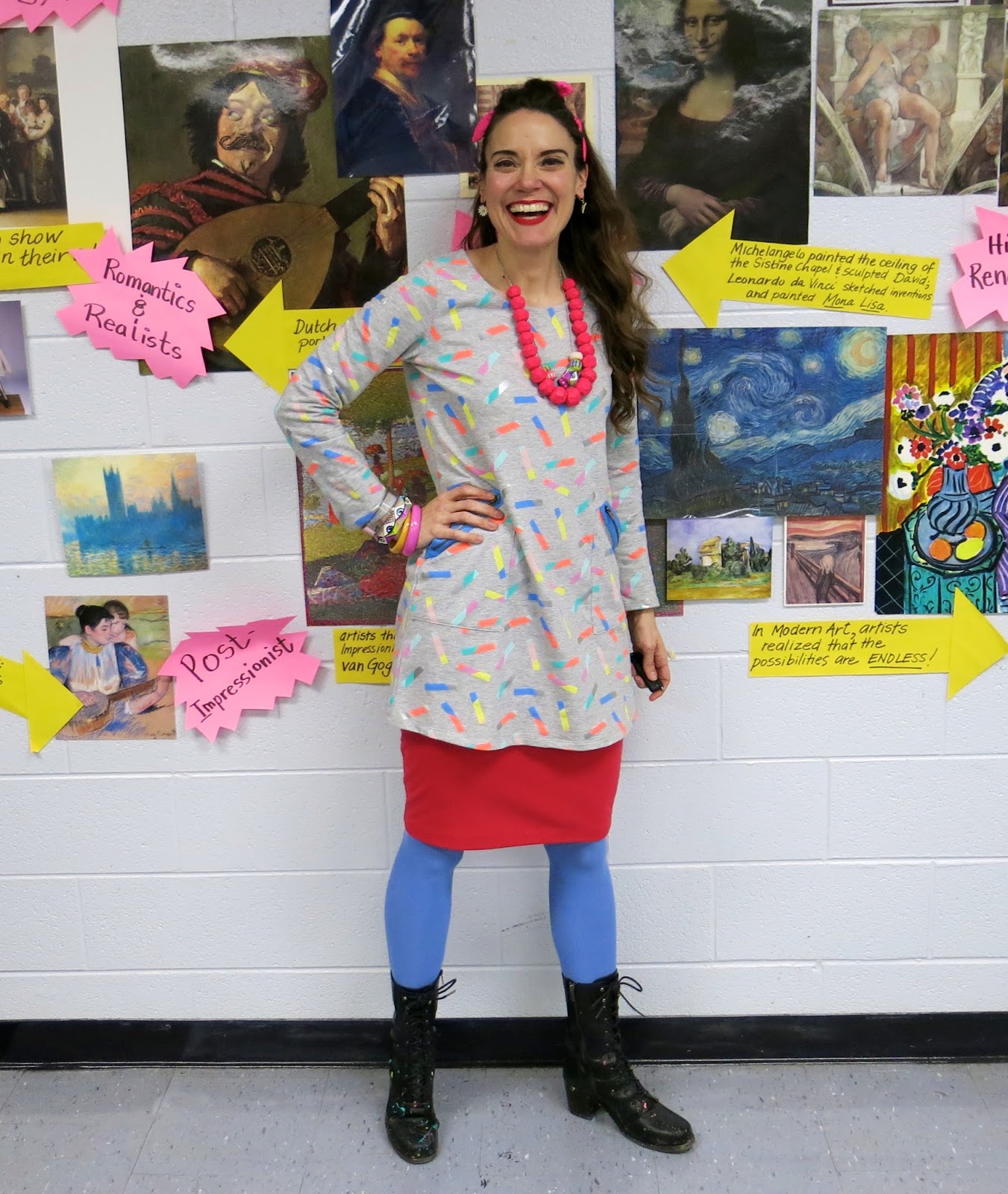 Cassie Stephens: art teacher clothes