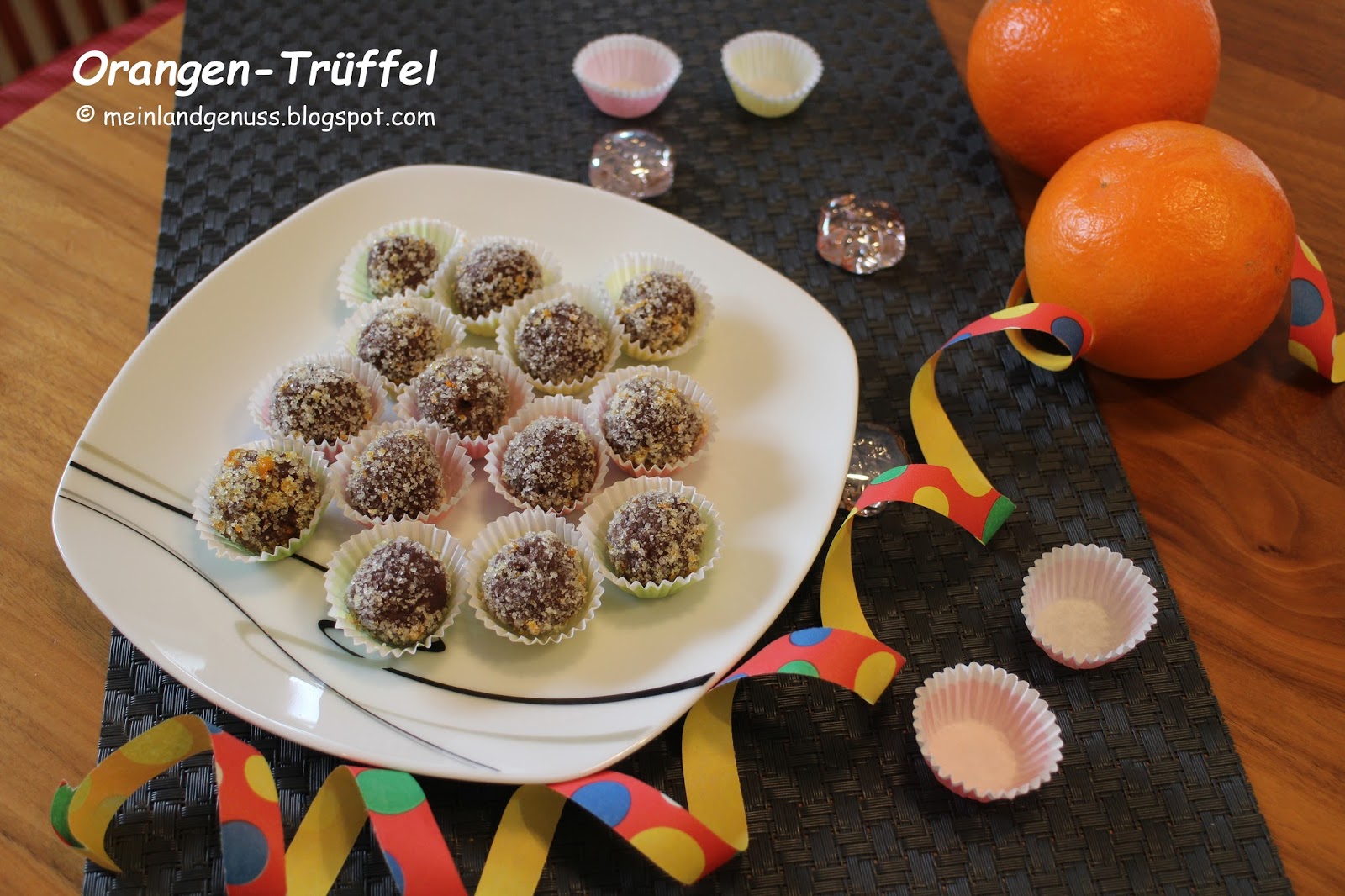 mein Land und Gartengenuss : Orangen-Trüffel