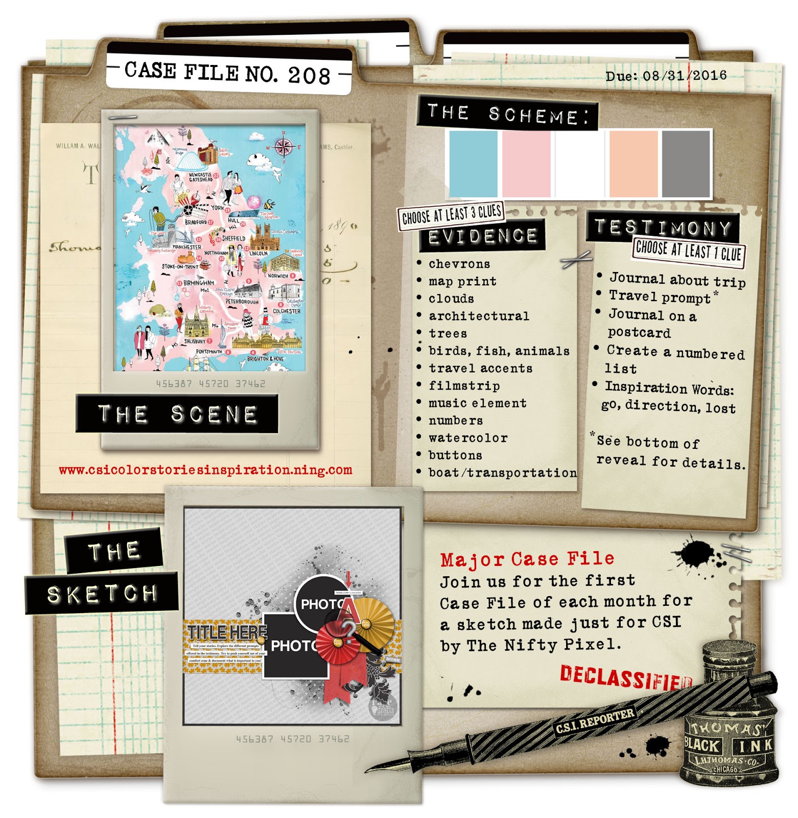 Little Scraps of Magic: A Fond Farewell {CSI Major Case File No. 208}