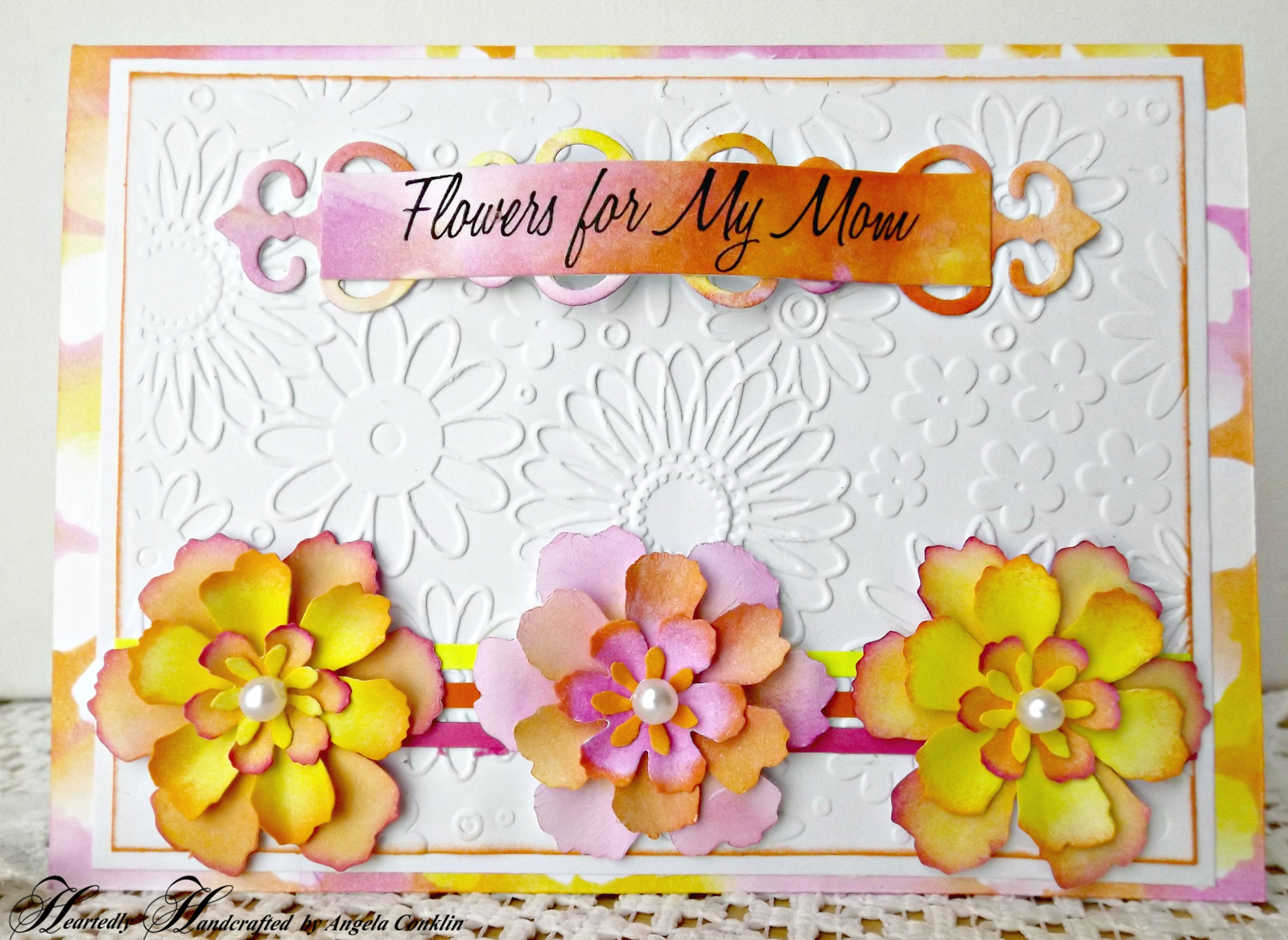 Mother's Day Card Flowers for My Mom