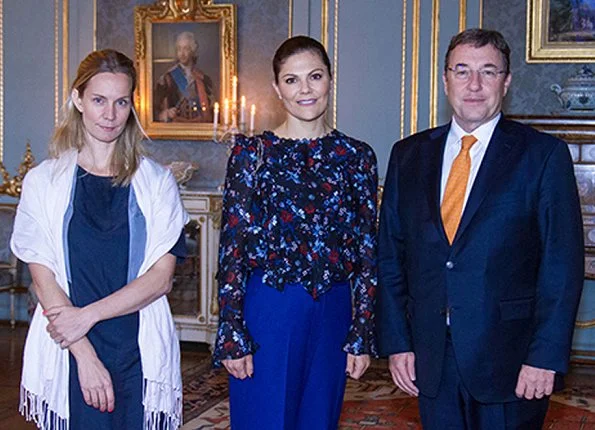 Crown Princess Victoria met UNDP Administrator Achim Steiner and UNDP Sweden representative Caroline Aberg