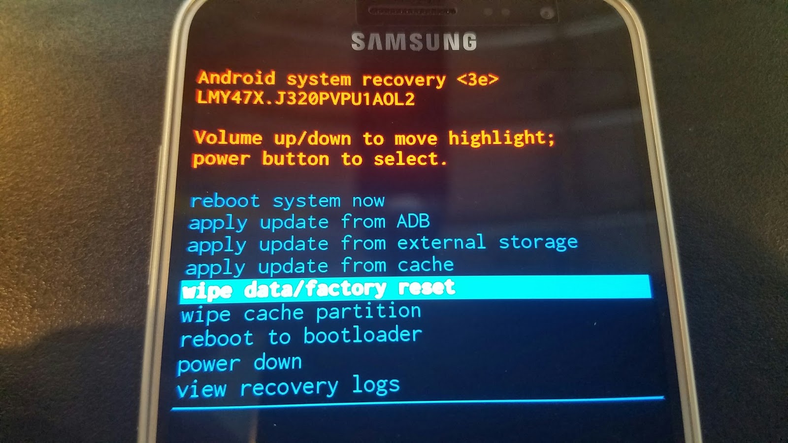 How do you hard reset an Android phone?