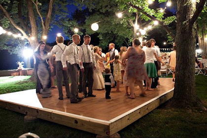 Outdoor Backyard Wedding