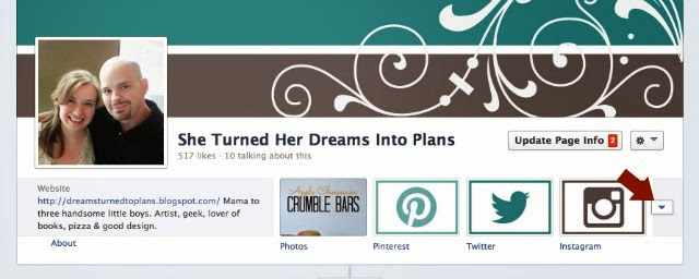 She Turned Her Dreams Into Plans: How to Customize Your Facebook Page