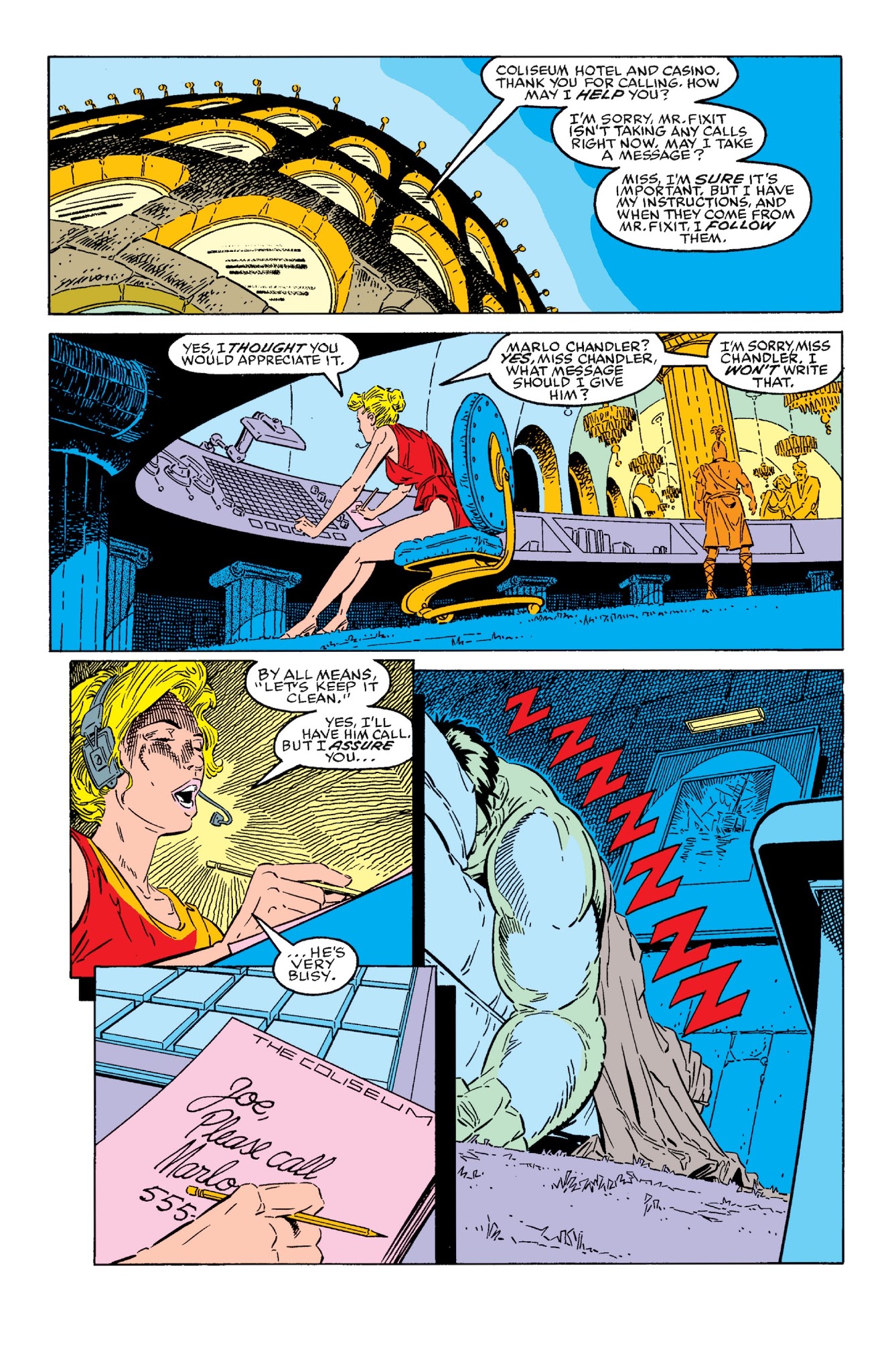 Read online Hulk Visionaries: Peter David comic - Issue # TPB 3 - 122