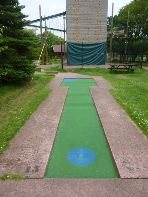Mini Golf at Vivary Park in Taunton