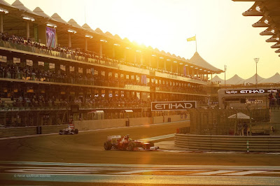 2012 Abu Dhabi Grand Prix in picture